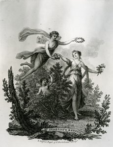 Design for a Benefit Card, c.1789-1804 by Louis Legoux